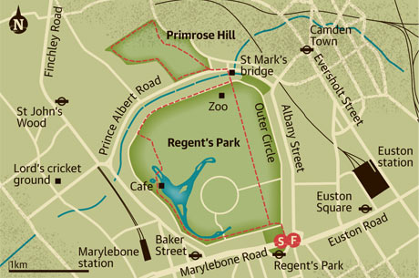 regent park map
