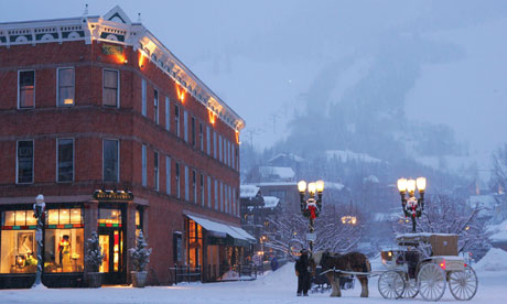 Aspen in the winter.