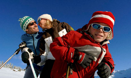 The Alps are the classic family ski destination.