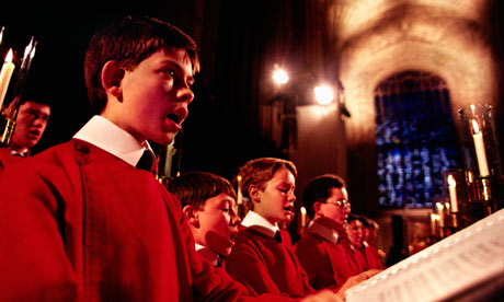 King's College Christmas choir, Cambridge