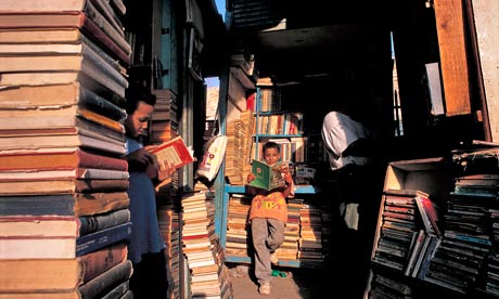 Egypt, Cairo, old books market