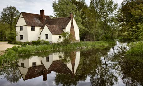 Flatford and the River Stour, Suffolk.