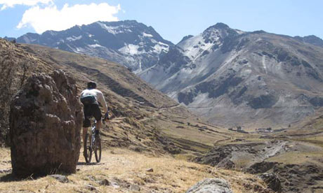 Cycling in the Andes