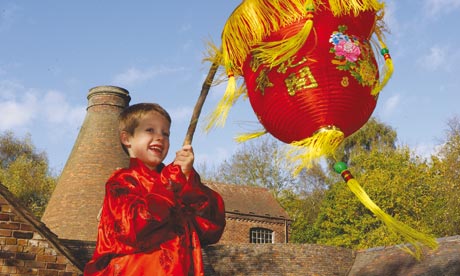 Chinese New Year at the Coalport China Museum.