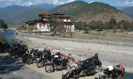 Bhutan, Enfield, Punakha dzong