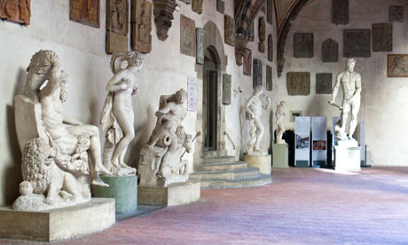 Italy, Florence, sculptures