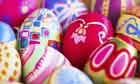 dyed eggs
