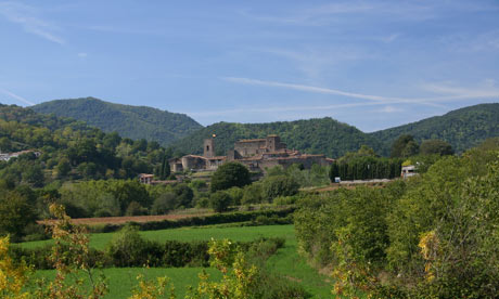 Northern Spain volcano district - Garrotza.