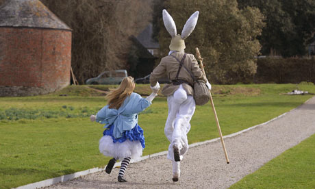 Alice in Wonderland at Antony House, Cornwall