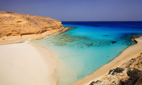 Aguiba Bay, Mersa Matruh, Egypt's northern coast