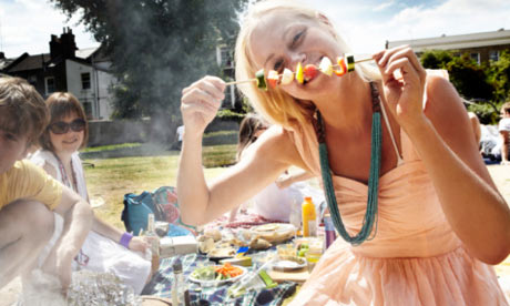 Summer day out picnic