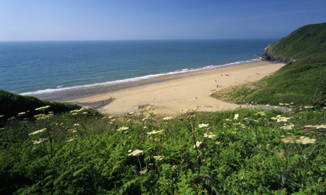 Penbryn beach, Ceredigion, Wales
