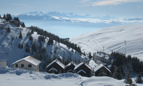 Skiing in the Balkans