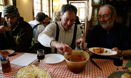 Diner in the Auvergne