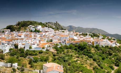 Gaucín lies amid the Ronda mountains  