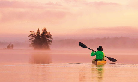 Kayak Birch Lake Boundary Waters 