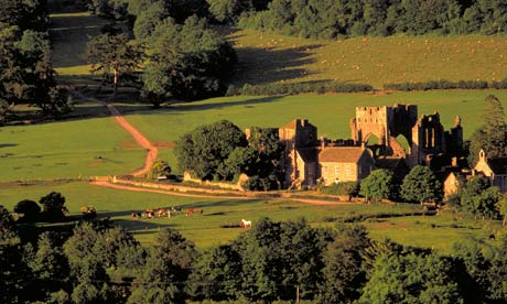 Llanthony Priory, in the Black Mountains, Wales