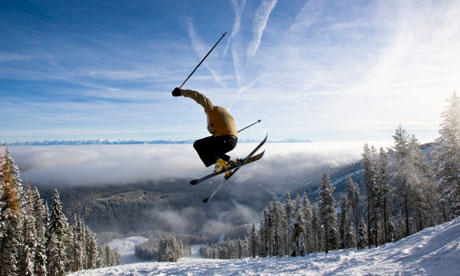 Ski jump Canada road trip