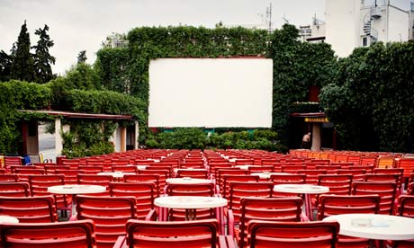 Athens outdoor cinema