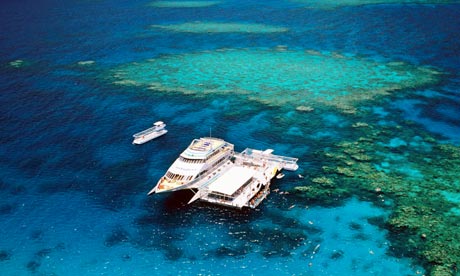 Agincourt Reef in the Great Barrier Reef, Australia.