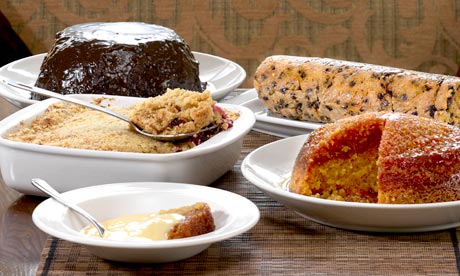 Queen of puds … Emma was challenged to dispatch the best of the Pudding Club.