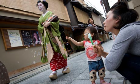 A Geisha in Kyoto