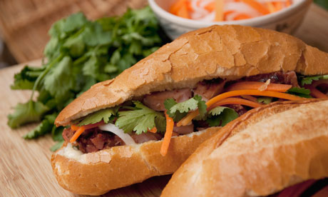 Banh Mi pork roll, Vietnam