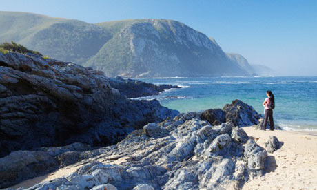 One of the beaches in Tsitsikamma national park