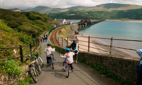 The mawddach trail cycle route