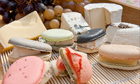 On Cafe macaroons, London