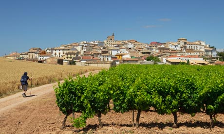 Walking the Camino Frances to Santiago in Spain