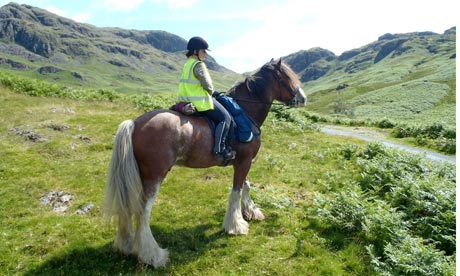 Abigal and Ben Hardknott Pass