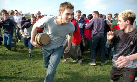 Bottle kicking in Leicestershire