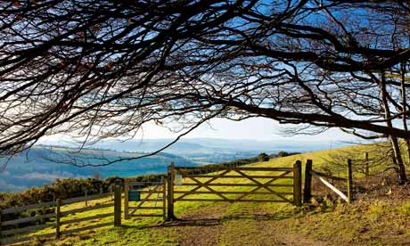 Footpath over Fontmell Down, Dorset