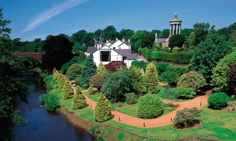 Burns Memorial from 'Auld Brid O' Doon'