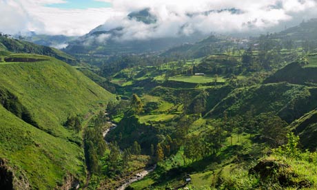 Devil's Nose rail journey, Ecuador