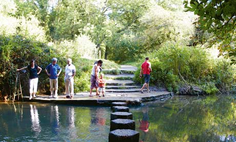 Stepping Stones Box Hill Surrey UK