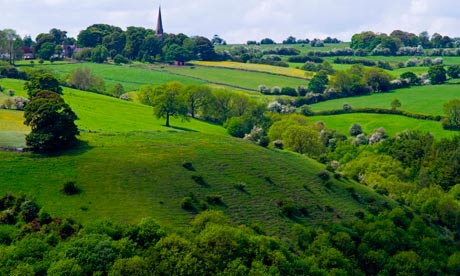 View looking over the Manifold Valley