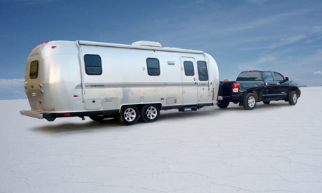 Airstream caravan in Bolivia