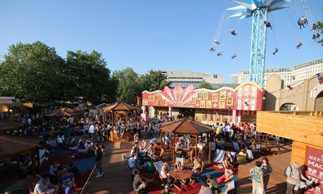 The Star Flyer at Priceless London Wonderground, South Bank