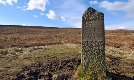 Lyke Wake Walk long distance footpath, Yorkshire