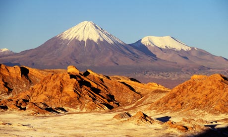 Life on Mars? Nasa tests its space buggies in the Atacama desert in Chile.
