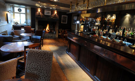 Food and drink is a big part of the appeal of the White Lion Hotel in Hebden Bridge