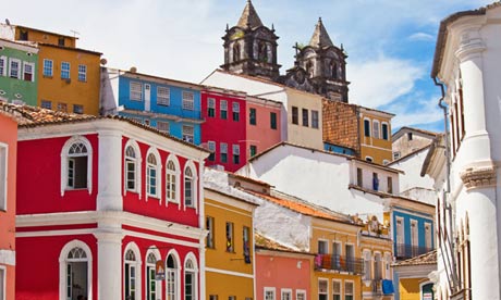 The Pelourinho old Salvador, Brazil