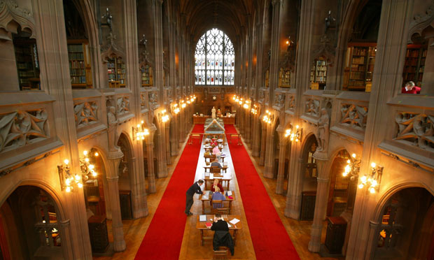 Reading room, The John Rylands Library