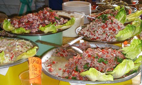 Tostadas de Coyoacán, street food, Mexico City