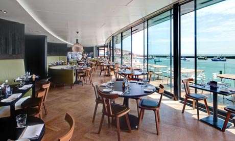 Chef Mark Sargeant's Rocksalt restaurant in Folkestone 