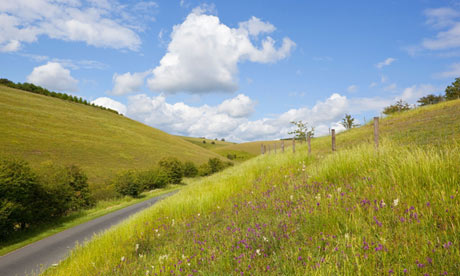 A landscape that inspired David Hockney's Yorkshire Wolds paintings