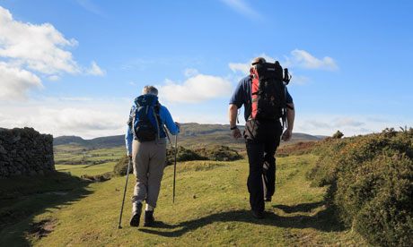 Ramblers in Wales