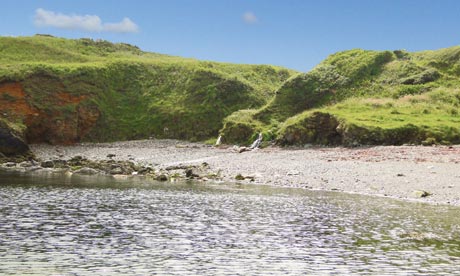 Porthsychan beach, Wales